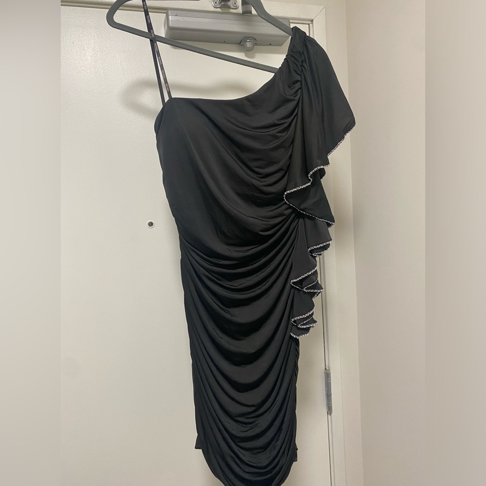 XOXO One Shoulder Cocktail Dress